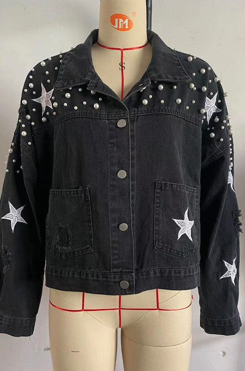 Pearl Denim Jacket