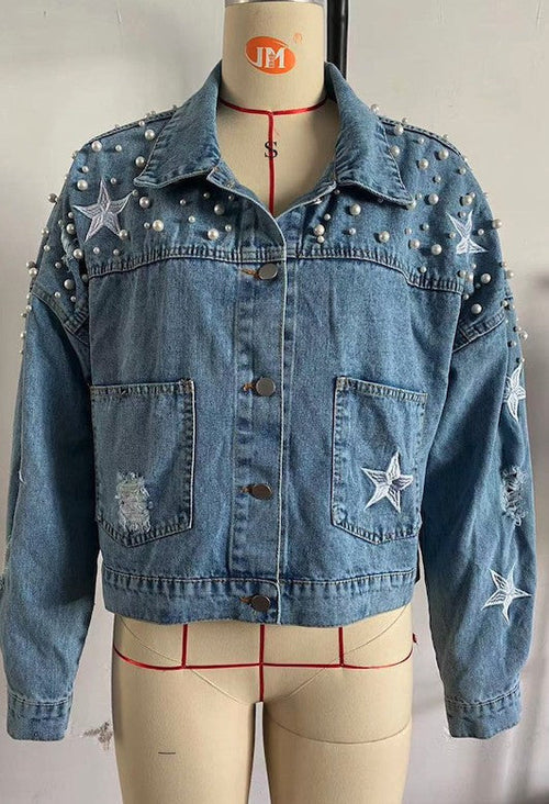 Pearl Denim Jacket