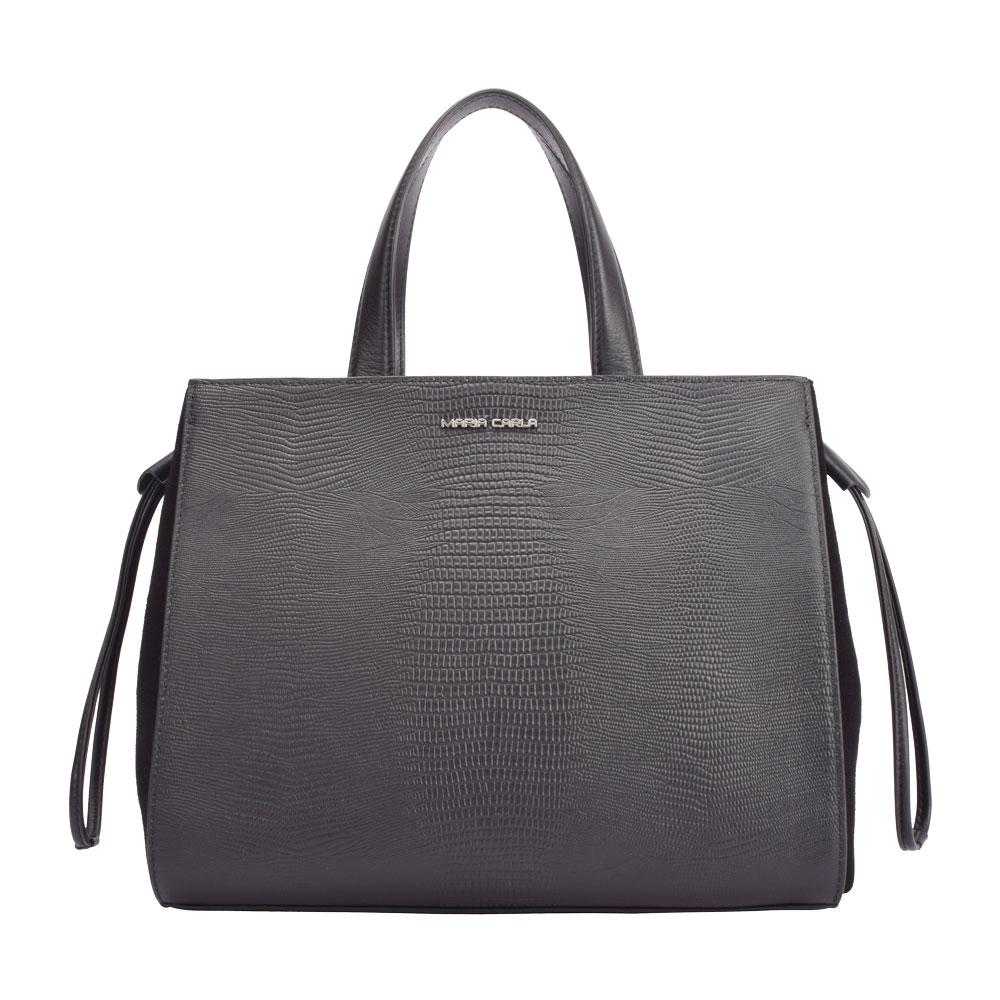 Maria Carla Woman's Leather Tote Bag