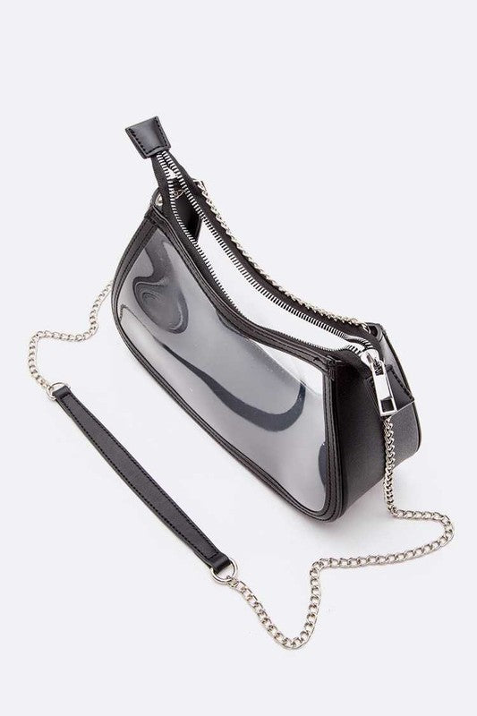 Transparent Shoulder Bag