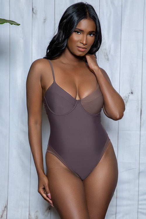 Charlotte Cupped One Piece Swimsuit