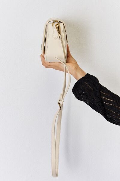 Faux Leather Crossbody Bag