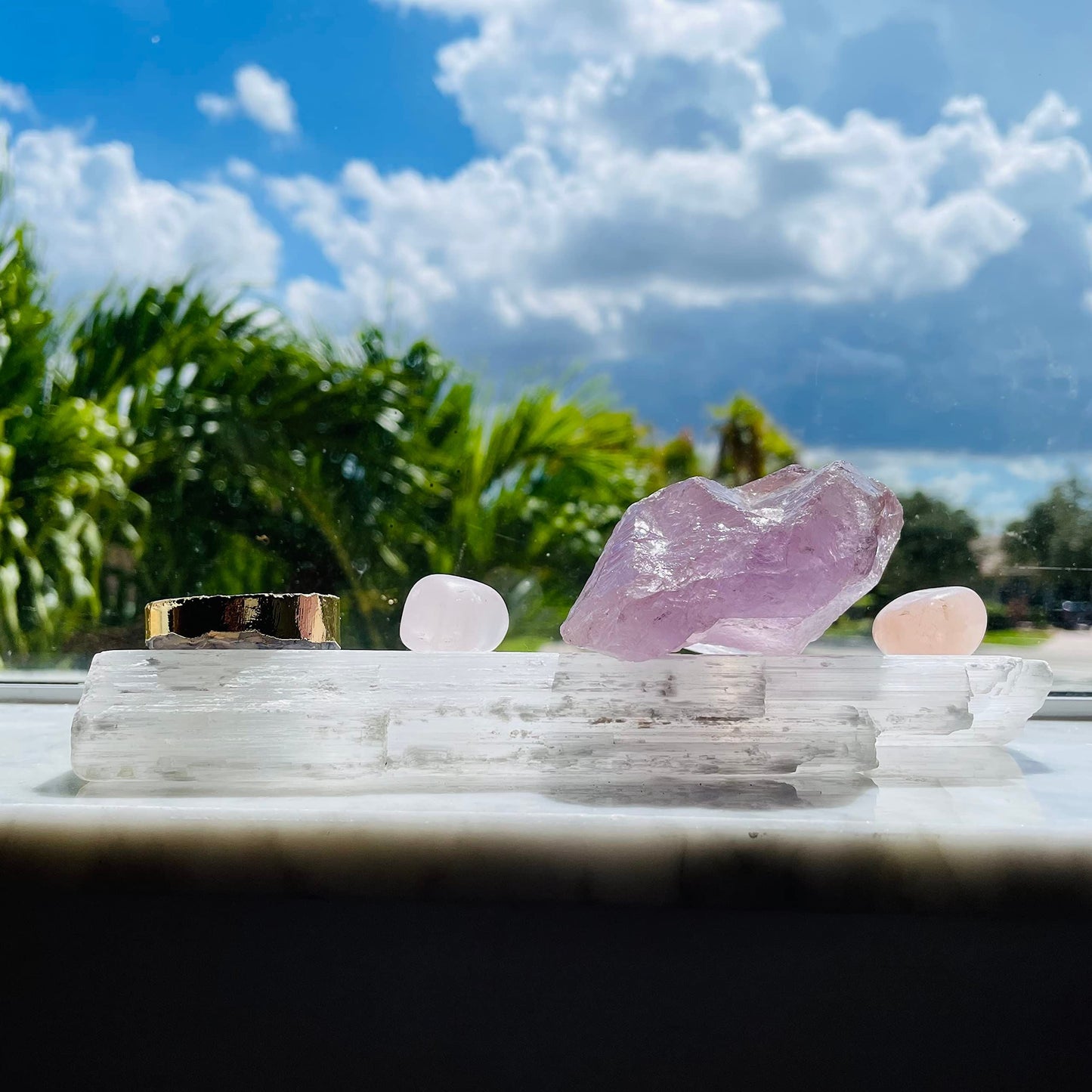 Selenite Healing Crystal Wand