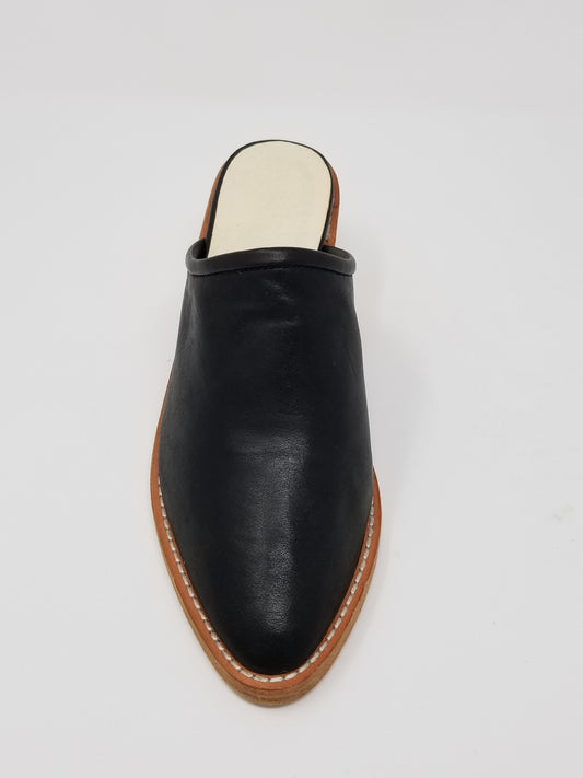 Foxhill Slip on Leather Mules