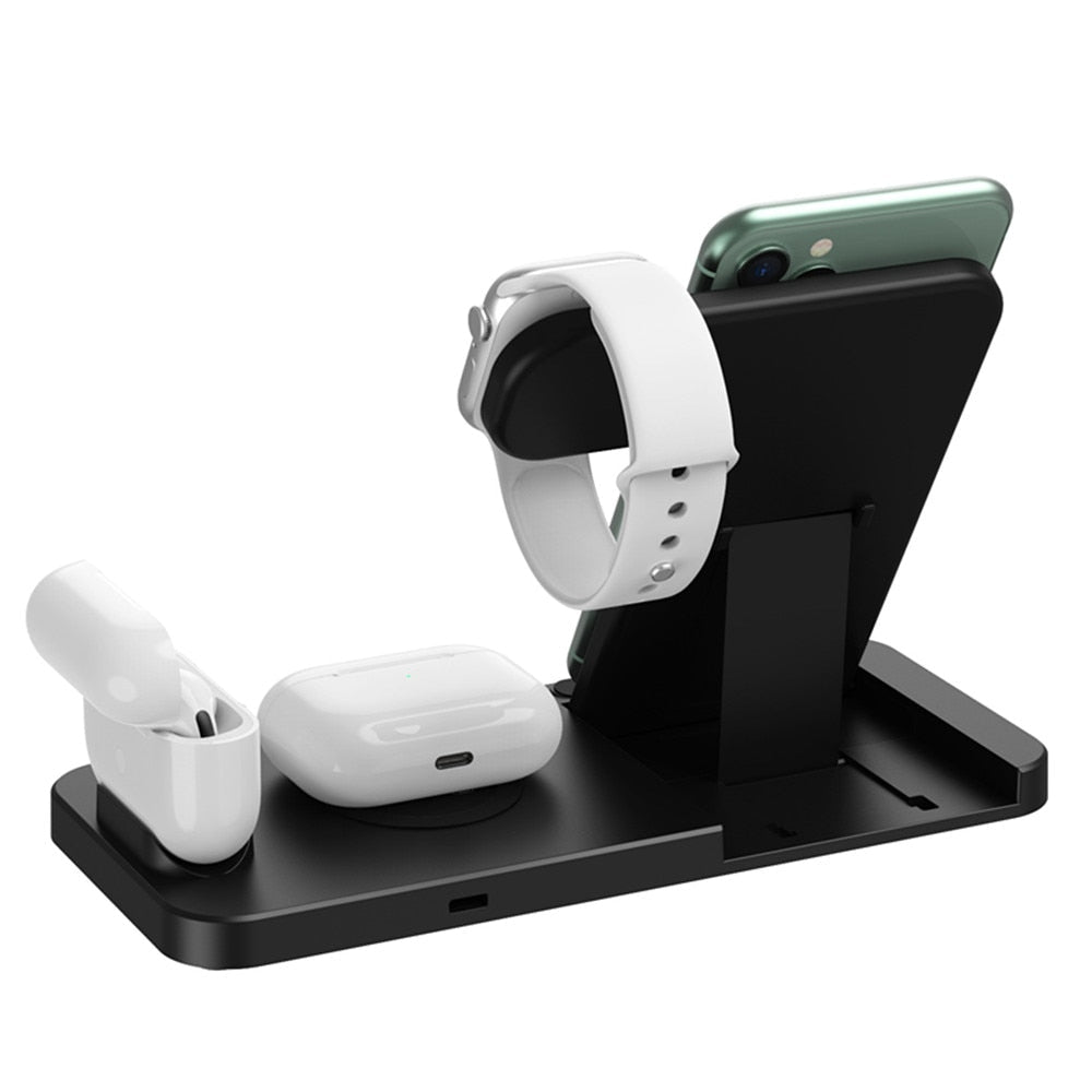 Wireless Charging Station For iPhone and Samsung Phones