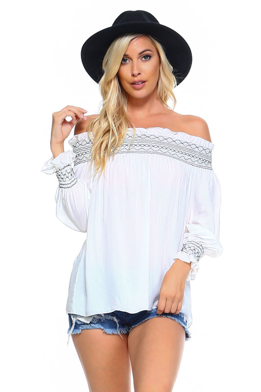 Women's Off the Shoulder Top