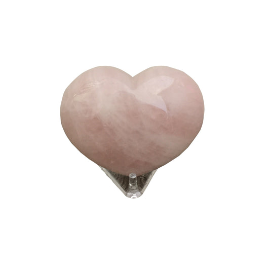 Rose Quartz Heart Crystal