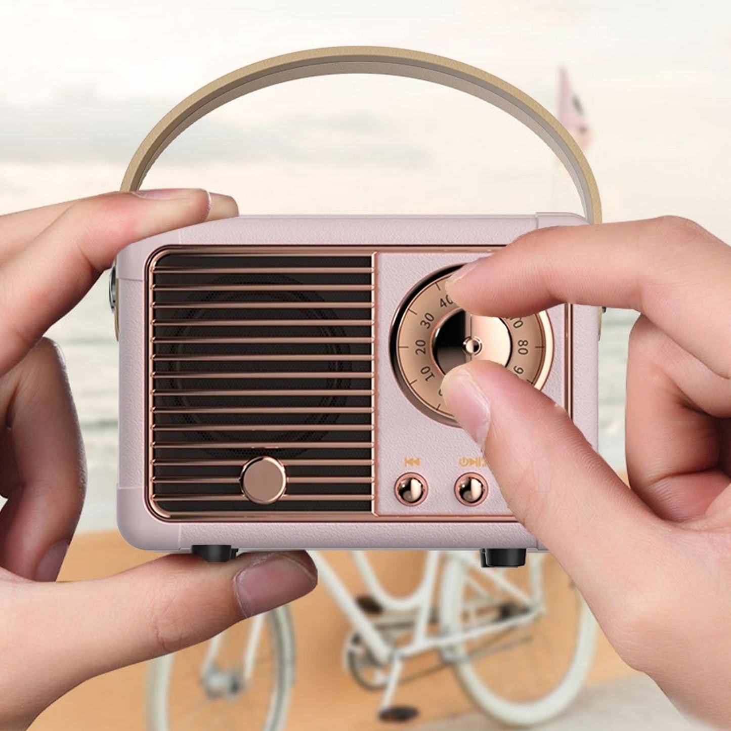 Bluetooth Retro Speaker with Radio