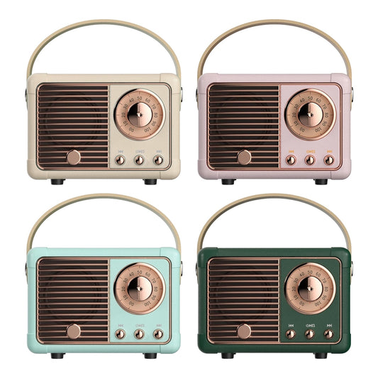 Bluetooth Retro Speaker with Radio