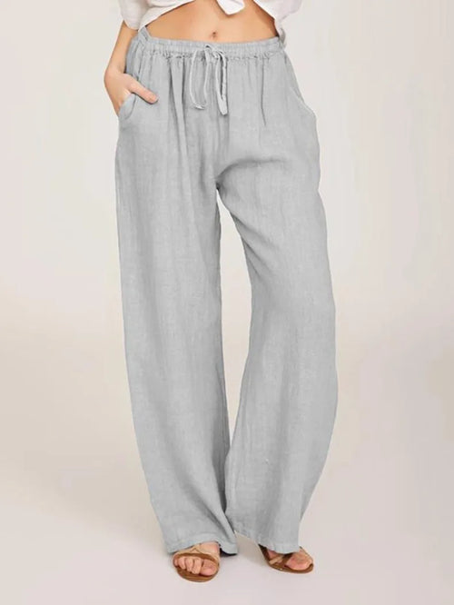 Women's Linen Casual Pants