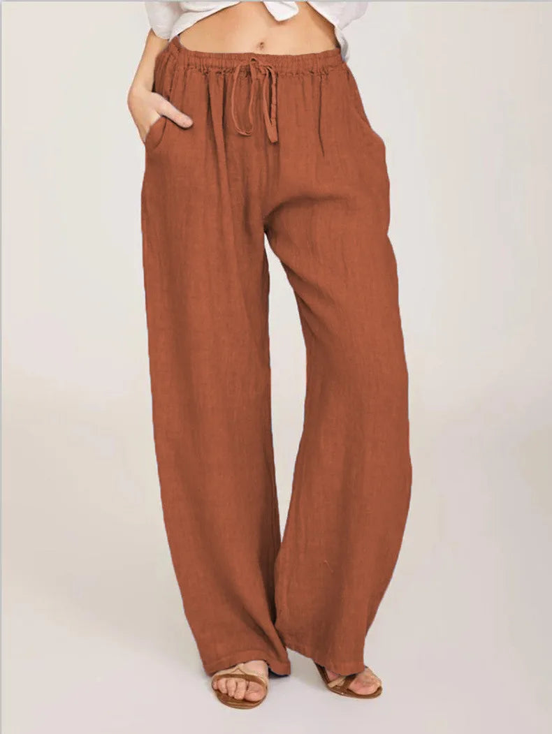 Women's Linen Casual Pants