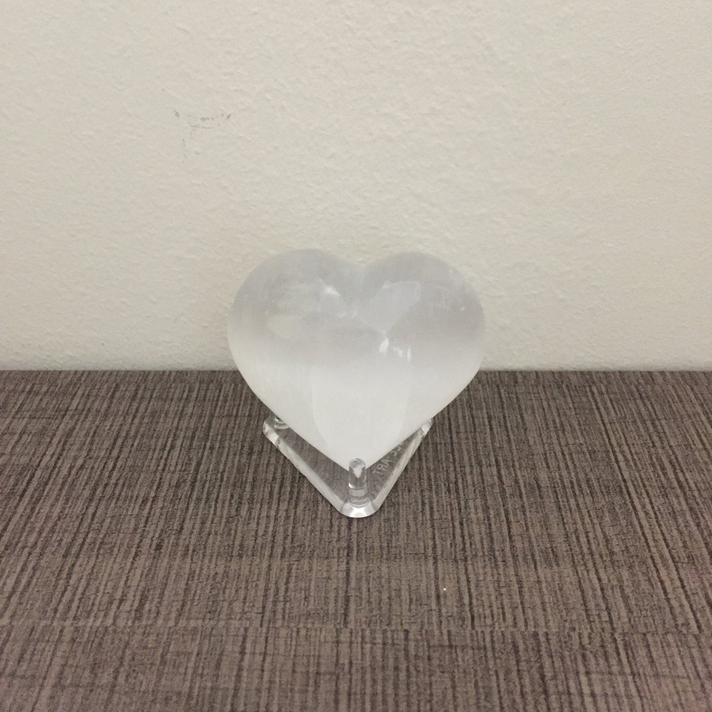 Selenite Heart Crystal