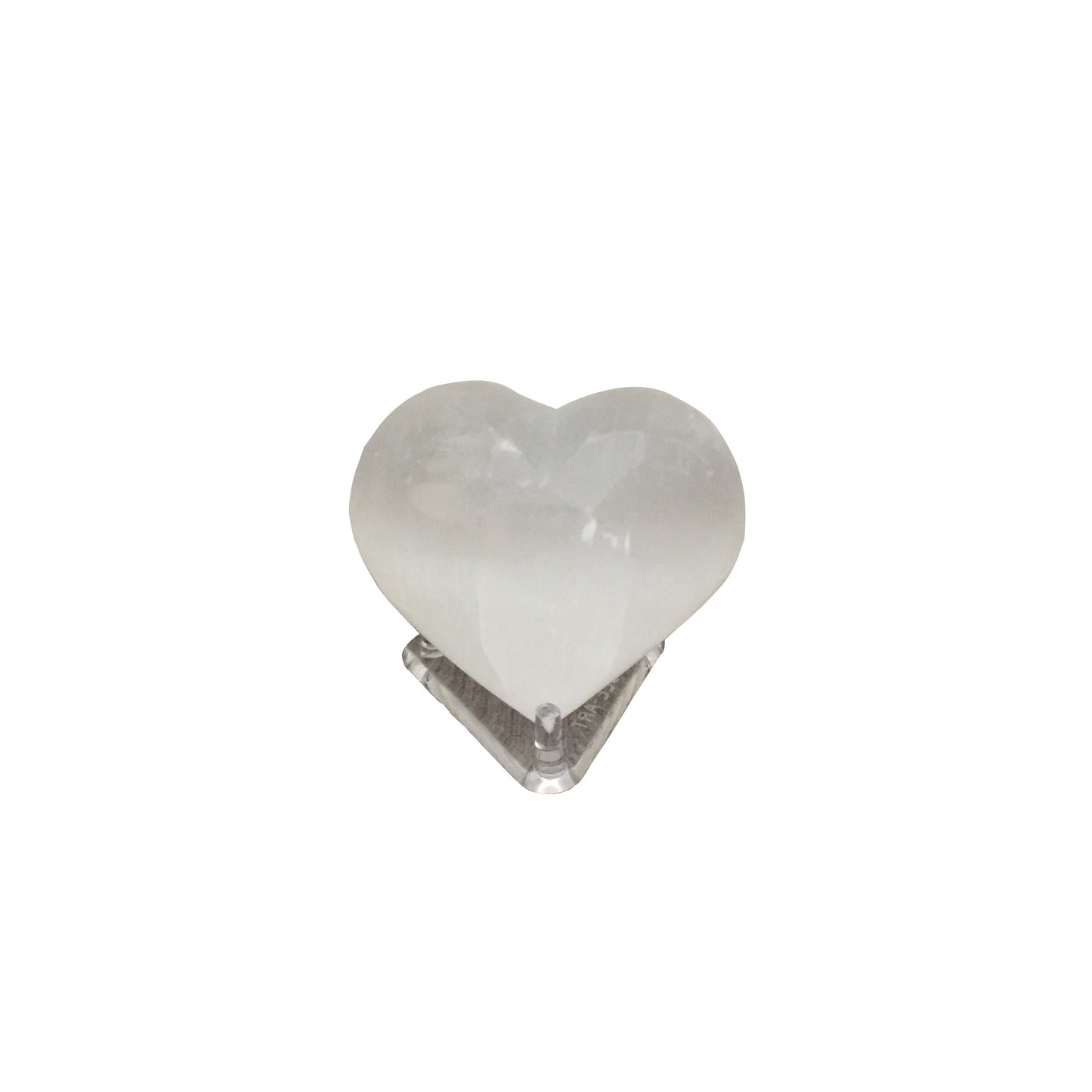 Selenite Heart Crystal