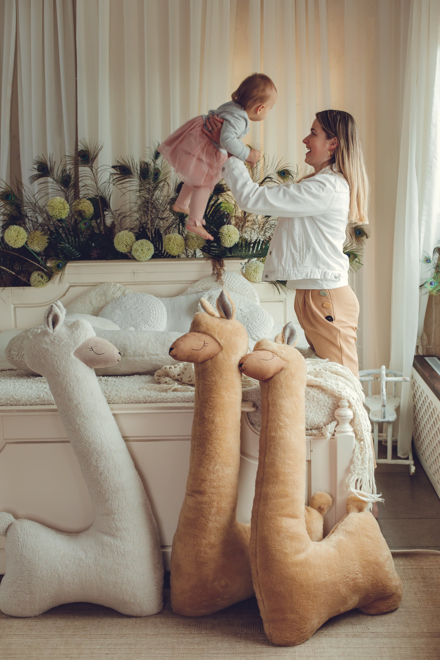 Children's Giant Plush Alpaca