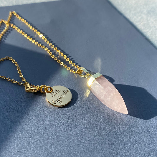 Boho Healing Crystal Necklace