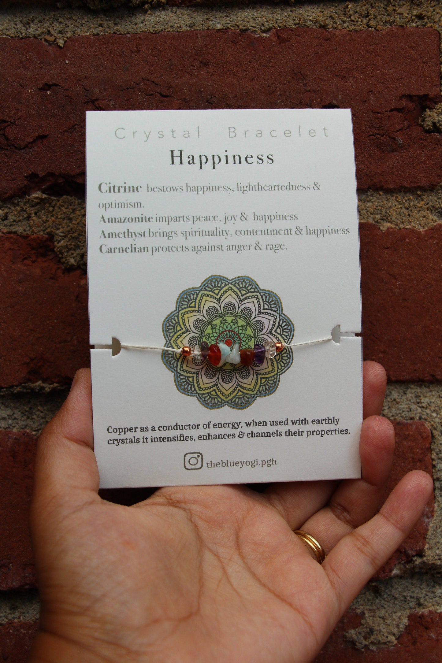 Happiness Crystal Bracelet