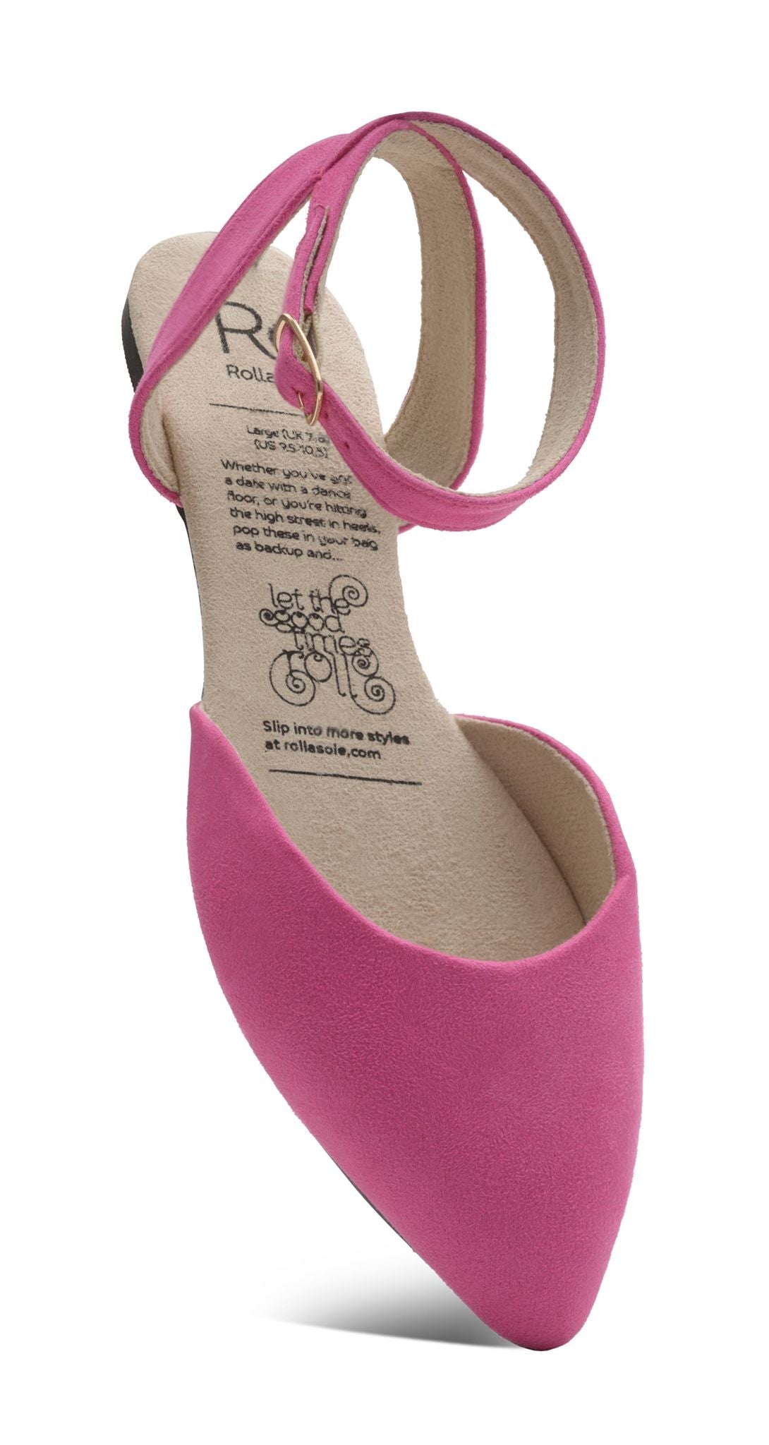 Pink Crush Roll-Up Flats