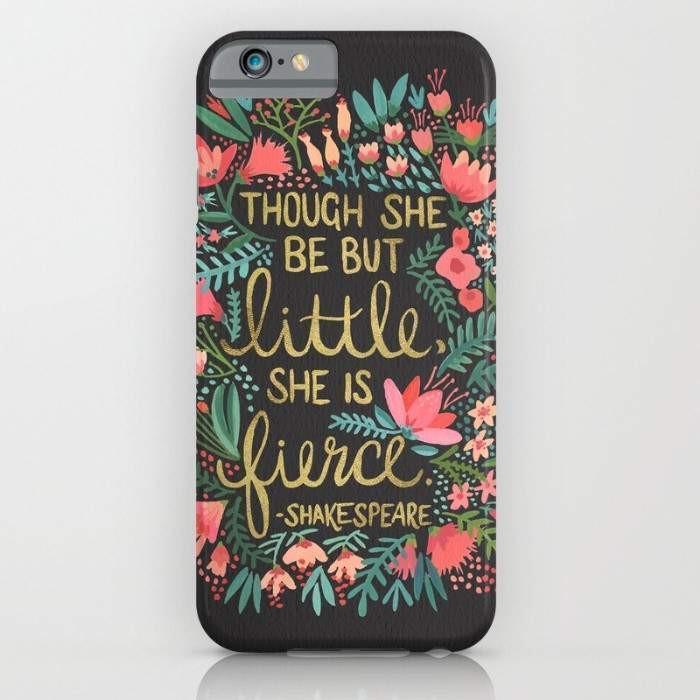 "Little & Fierce" iPhone Case