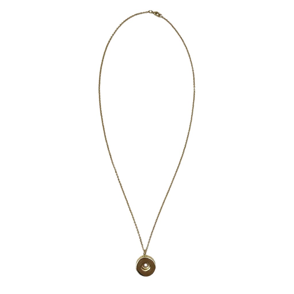 Shell Casing Pendant Necklace