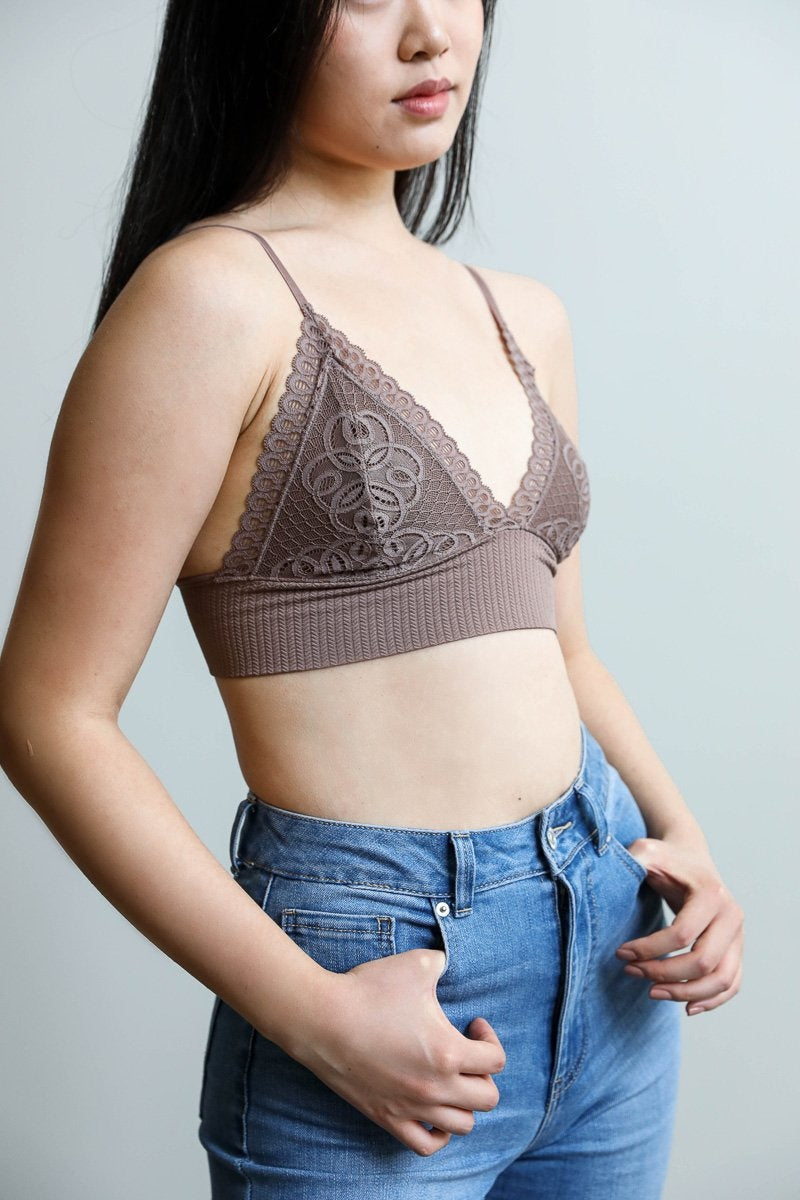 Waistband Loop Lace Brami Top